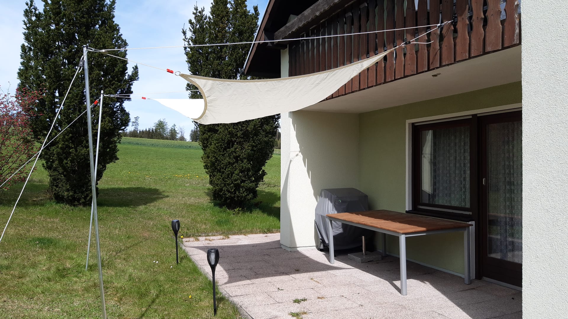 Halterungen Sonnensegel