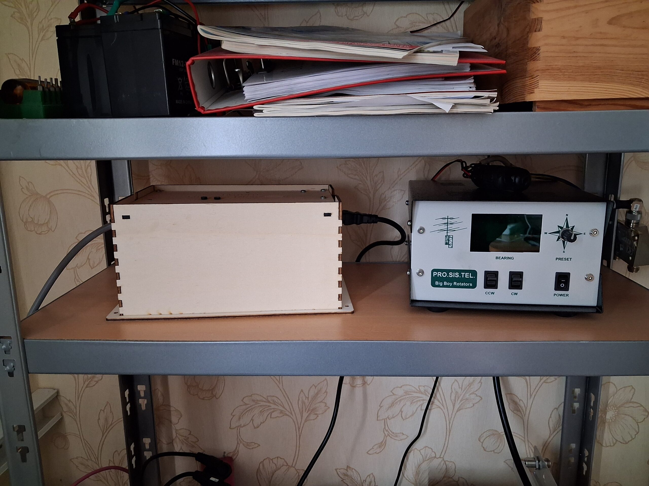 Gerät in Arbeitsposition